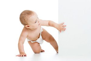 Child Smears Poop From Diapers On The Wall