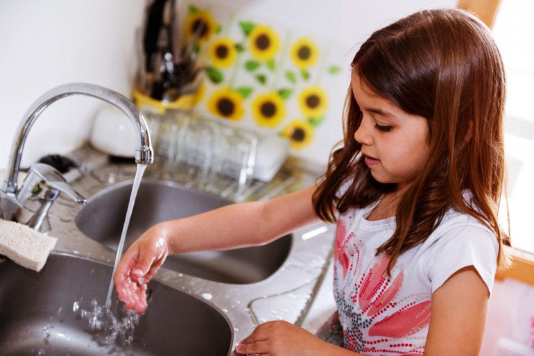 Fighting About Washing Hands Before Dinner