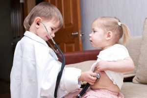 The Fad of Playing "Doctor" in Preschool